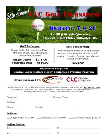 CLC golf tourney 2026